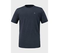 Funktionsshirt SCHÖFFEL "CIRC T Shirt Tauron M", Herren, Gr. 56, blau (8820, blau), Oberstoff: 100% Polyester, Rundhals, Shirts Funktionsshirt (66923460-56) 8820, blau