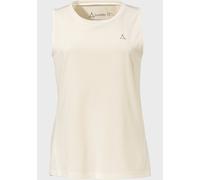 Funktionsshirt SCHÖFFEL "CIRC Top Tauron L", Damen, Gr. 44, weiß (1140, weiß), Oberstoff: 100% Polyester, Rundhals, Shirts Funktionsshirt (35811802-44)