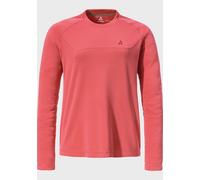 Funktionsshirt SCHÖFFEL "Hiking CIRC Longsleeve Style Smue WMS", Damen, Gr. 42, rosa (2675, rosa), Oberstoff: 100% Polyester, Rundhals, Shirts Funktionsshirt (33194318-42) 2675, rosa