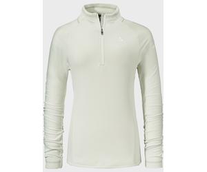 Funktionsshirt SCHÖFFEL "Hiking Longsleeve Style Cascata WMS", Damen, Gr. 44, beige (9040, natur), Oberstoff: 94% Polyester, 6% Elasthan, V-Ausschnitt, Shirts Funktionsshirt (56872754-44) 9040, natur