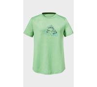 Funktionsshirt SCHÖFFEL "T Shirt Haberspitz L", Damen, Gr. 36, 6175, grün, Oberstoff: 77% Polyester, 18% Lyocell, 5% Elasthan, Rundhals, Shirts Funktionsshirt (31526469-36) 6175, grün