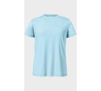 Funktionsshirt SCHÖFFEL "T Shirt Hohberg L", Damen, Gr. 40, 8015, blau, Oberstoff: 60% Baumwolle, 40% Polyester, Rundhals, Shirts Funktionsshirt (60864351-40) 8015, blau