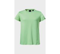 Funktionsshirt SCHÖFFEL "T Shirt Style Collada WMS", Damen, Gr. 44, 6175, grün, Oberstoff: 60% Baumwolle, 40% Polyester, Rundhals, Shirts Funktionsshirt (62185023-44) 6175, grün