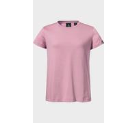 Funktionsshirt SCHÖFFEL "T Shirt Style Collada WMS", Damen, Gr. 46, 3105, rosa, Oberstoff: 60% Baumwolle, 40% Polyester, Rundhals, Shirts Funktionsshirt (67018358-46) 3105, rosa