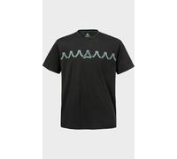 Funktionsshirt SCHÖFFEL "T Shirt Style Elmori MEN", Herren, Gr. 52, schwarz (9990, schwarz), Oberstoff: 60% Baumwolle, 40% Polyester, Rundhals, Shirts Funktionsshirt (71348324-52) 9990, schwarz