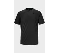 Funktionsshirt SCHÖFFEL "T Shirt Style Enixa MEN", Herren, Gr. 56, 9990, schwarz, Oberstoff: 100% Polyester, Rundhals, Shirts Funktionsshirt (39933724-56) 9990, schwarz