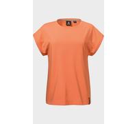 Funktionsshirt SCHÖFFEL "T Shirt Style Serenio WMN", Damen, Gr. 38, 5115, orange, Oberstoff: 61% Baumwolle, 34% Polyester, 5% Elasthan, Rundhals, Shirts Funktionsshirt (48388725-38) 5115, orange