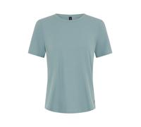 Funktionsshirt SKECHERS "GOWALK LUXE RIB TEE", Damen, Gr. XL (46/48), desert grün, Obermaterial: 90% Polyester, 10% Elasthan, Shirts Funktionsshirt (10370736-XL) desert grün