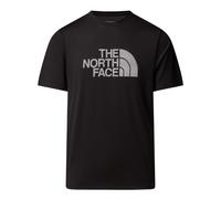 Funktionsshirt THE NORTH FACE "M 24/7 SHORT SLEEVES EASY TEE REG", Damen, Gr. L, schwarz (tnf schwarz), Jersey, Obermaterial: 100% Polyester, unifarben, normal, Rundhals, Shirts Funktionsshirt (603570