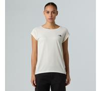 Funktionsshirt THE NORTH FACE "W TANKEN TANK - EU", Damen, Gr. XL, weiß (weiß dune), Obermaterial: 100% Polyester, normal, Rundhals, Shirts Funktionsshirt, weiter Rundhalsausschnitt, überschnittene Är