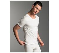 Trigema T-Shirt aus Merinowolle, natur