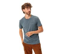 Funktionsshirt VAUDE "MEN'S ESSENTIAL T-SHIRT", Herren, Gr. M, grau (heron), Obermaterial: 100% Polyester, Basic, Rundhals, Shirts Funktionsshirt, Basic-Passform, Rundhalsausschnitt, schnelltrocknende