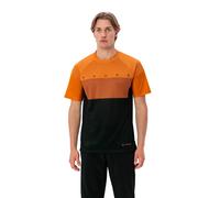 Funktionsshirt VAUDE "MEN'S MOAB T-SHIRT VI", Herren, Gr. M, gelb (kurkuma), Single Jersey, Obermaterial: 100% Polyester, bequem, Shirts Funktionsshirt, bequeme Passform, mit Raglanärmeln, atmungsakti