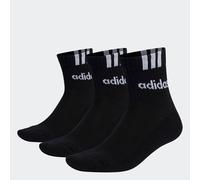 Funktionssocken ADIDAS PERFORMANCE "C 3S LIN 3P", Herren, Gr. XL (46/48), schwarz-weiß (schwarz, weiß), Obermaterial: 71% Baumwolle, 26% Polyester, 2% Elasthan, 1% sonstige Fasern, Socken (15718556-XL