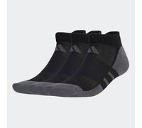 Funktionssocken ADIDAS PERFORMANCE "ESS CC LOW 3P", Herren, Gr. L (43/45), schwarz (schwarz, grau six), Obermaterial: 58% Polyester, 38% Baumwolle, 3% Elasthan, 1% sonstige Fasern, Socken (65352928-L)