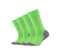 Funktionssocken CAMANO "function", Jungen, Gr. 23-26, grün (grün, meliert), Materialmix, uni und meliert, normal, Socken Sportsocken, mit verstärkten Belastungszonen an Ferse und Spitze (84101715-23) 