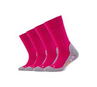 Funktionssocken CAMANO "function", Jungen, Gr. 39-42, pink (fuchsia, meliert), Materialmix, uni und meliert, normal, Socken Sportsocken, mit verstärkten Belastungszonen an Ferse und Spitze (13571440-3