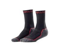 Funktionssocken, Doppelpack, schwarz/anthrazit, Größe 44-47, 8015 9316-9997-44-47 schwarz/anthrazit