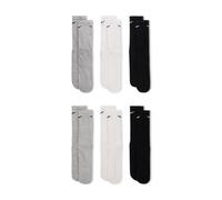 Funktionssocken NIKE "U NK EVERYDAY CUSH CRW 6PR 132", Herren, Gr. L (42/45), multi, color, Obermaterial: 69% Baumwolle, 28% Polyester, 2% Elasthan, 1% Nylon, Socken (85876205-L) multi, color