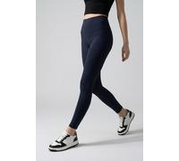 Funktionstights ONLY PLAY "ONPJAM-3-SANA XHW TIGHTS NOOS", Damen, Gr. L (40), N-Gr, blau (night sky), Jersey, Obermaterial: 80% Nylon, 20% Elasthan, unifarben, figurbetont knöchelfrei, Hosen Funktions