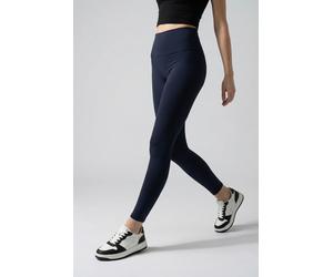 Funktionstights ONLY PLAY "ONPJAM-3-SANA XHW TIGHTS NOOS", Damen, Gr. M (38), N-Gr, blau (night sky), Jersey, Obermaterial: 80% Nylon, 20% Elasthan, unifarben, figurbetont knöchelfrei, Hosen, mit refl