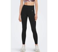 Funktionstights ONLY PLAY "ONPMILA-2 HW PCK TRAIN TIGHTS NOOS", Damen, Gr. S (36), N-Gr, schwarz, Jersey, Obermaterial: 80% Polyester, 20% Elasthan, unifarben, figurbetont knöchelfrei, Hosen (69753342