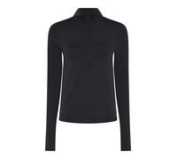 Funktionstop "Girlfriend Collective Top Reset Long Sleeve, Half Zip", Damen, Gr. S, weiß, neutral, Obermaterial: 91% Polyester, 9% Elasthan, GIRLFRIEND COLLECTIVE, Tops (36285102-S) weiß, neutral