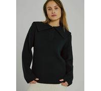 Funktionstop NORR "NORR Top Fea", Damen, Gr. 34, schwarz, Obermaterial: 50% Viskose, 28% Polyester, 22% Nylon, Tops (49762062-34) schwarz