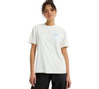 Funktionstop ROXY "Boundless Spirit", Damen, Gr. M, beige (egret), 86% Polyester, 14% Elasthan, Tops (78763924-M) egret