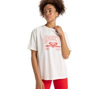 Funktionstop ROXY "Essential Energy", Damen, Gr. S, beige (egret), Obermaterial: 100% Walkfrottier;, Tops (88813832-S) egret