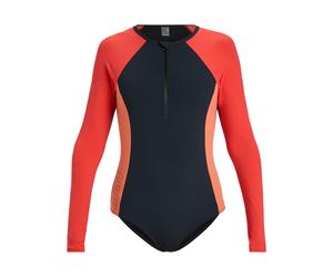 Funktionstop ROXY "Roxy Active", Damen, Gr. XS, grau (anthrazit), Obermaterial: 75% Nylon, 25% Elasthan;, Tops (18246466-XS) anthrazit