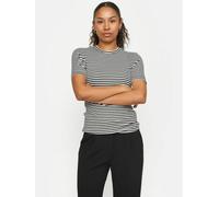 Funktionstop SOFT REBELS "Soft Rebels Top SRFenja", Damen, Gr. S, 001 schwarz, Obermaterial: 95% Modal, 5% Elasthan, Tops (67679452-S) 001 schwarz