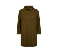 Funktionstop SOYACONCEPT "Soya Concept Top SC-BIARA 73", Damen, Gr. L, braun (97965 schwarz olive mel), Obermaterial: 74% Viskose, 21% Polyester, 5% Elasthan, Tops (49555026-L) 97965 schwarz olive mel