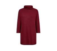 Soyaconcept Longsleeve mit Rollkragen Modell 'Biara' in Bordeaux, Größe XS