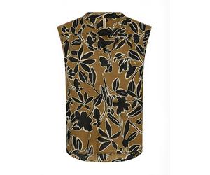 Funktionstop SOYACONCEPT "Soya Concept Top SC-FEODORA", Damen, Gr. L, braun (7120c butternut combi), Obermaterial: 100% Baumwolle, Tops (23640902-L) 7120c butternut combi