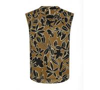 Funktionstop SOYACONCEPT "Soya Concept Top SC-FEODORA", Damen, Gr. XS, braun (7120c butternut combi), Obermaterial: 100% Baumwolle, Tops (23640902-XS) 7120c butternut combi