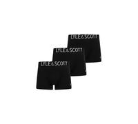 Funktionsunterhose LYLE & SCOTT "Lyle & Scott DANIEL", Herren, Gr. XL, 1 Stk., schwarz, 95% Baumwolle, 5% Elasthan, Unterhosen Funktionsunterhose (24399556-XL) schwarz