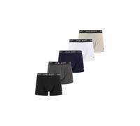Funktionsunterhose LYLE & SCOTT "Lyle & Scott MILLER", Herren, Gr. L, 1 Stk., bunt (schwarz, hellweiß, light grau marl dunkelgrau marl, peacoat), 95% Baumwolle, 5% Elasthan, Unterhosen Funktionsunterh