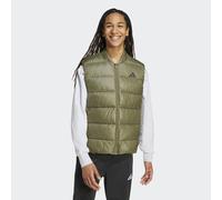 Funktionsweste ADIDAS SPORTSWEAR "ESSENTIALS CLIMAWARM KUNSTDAUNEN", Herren, Gr. M, olive strata, Obermaterial: 100% Polyester, normal, Westen Funktionsweste (48160819-M) olive strata