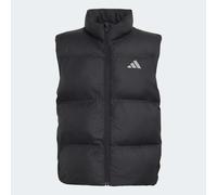 Funktionsweste ADIDAS SPORTSWEAR "KUNSTDAUNEN", Jungen, Gr. 152, schwarz (schwarz, reflective silber), Obermaterial: 100% Polyester, Westen Funktionsweste (38733907-152) schwarz, reflective silber