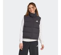 Funktionsweste ADIDAS SPORTSWEAR "W HELIONIC VEST", Damen, Gr. M, schwarz, Obermaterial: 100% Polyester. Wattierung: 80% Entendaune, 20% Federn, Westen Funktionsweste (96162201-M) schwarz