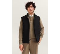 Funktionsweste BUGATTI "Drei Heizstufen", Herren, Gr. 60, 290, schwarz, 100% Polyester, unifarben, regular fit, ohne Ausschnitt, Westen Funktionsweste, mit Powerbank-Anschluss (38374226-60)