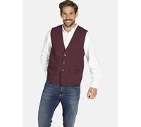 Funktionsweste JAN VANDERSTORM "Weste TORELL", Herren, Gr. 56, rot (dunkelrot), Obermaterial: 100% Baumwolle CO., Westen Funktionsweste (34738208-56) dunkelrot