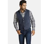 Funktionsweste JAN VANDERSTORM "Weste TORELL", Herren, Gr. 68, blau, Obermaterial: 100% Baumwolle CO., Westen Funktionsweste (58798364-68) blau