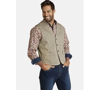 Funktionsweste JAN VANDERSTORM "Weste TORELL", Herren, Gr. 72, beige, Obermaterial: 100% Baumwolle CO., Westen Funktionsweste (85220457-72) beige