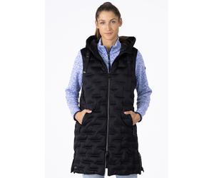 Funktionsweste LPO "TESSY II LONG", Damen, Gr. 40 (M), schwarz, 100% Polyester, Westen Funktionsweste, auch in Großen Größen erhältlich (97152323-40) schwarz