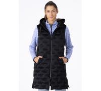 Funktionsweste LPO "TESSY II LONG", Damen, Gr. 48 (XL), schwarz, 100% Polyester, Westen Funktionsweste, auch in Großen Größen erhältlich (97152323-48) schwarz