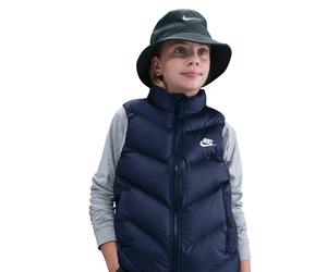 Funktionsweste NIKE SPORTSWEAR "K NSW TF ADP PUFFER VEST", Kinder, Gr. S, midnight navy, weiß, Obermaterial: 100% Polyester, Westen Funktionsweste (75337802-S) midnight navy, weiß