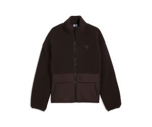 Funktionsweste PUMA "Hybrid Re:Fibre Relaxed Jacke Herren", Herren, Gr. XXL, chocolate fondue braun, Obermaterial: 100% Polyester. Untermaterial: 100% Polyester. Futter: 100% Polyester. Einsatz: 100% 
