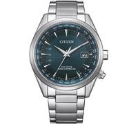 Funkuhr CITIZEN, silber (silberfarben), Armbanduhren, Herren, Funkuhr, Armbanduhr, Herrenuhr, Solar, Edelstahlarmband, Saphirglas, Datum (62568537-0) silberfarben